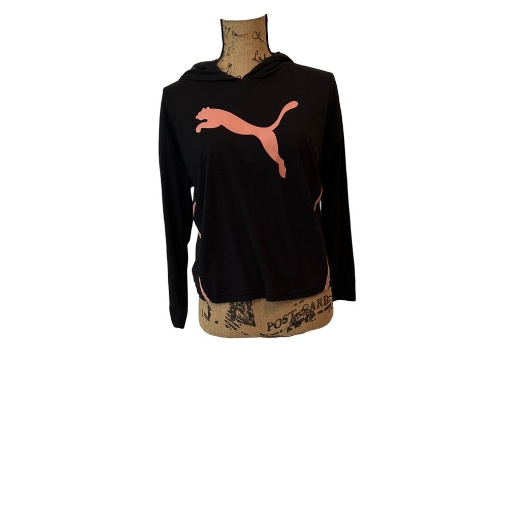 Puma Pearl Train Mesh Back Women’s Hoodie Size Small NWOT - Picture 3 of 3